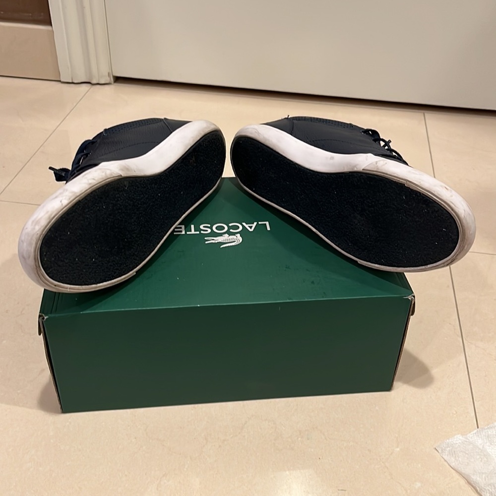 Lacoste Mens Navy Sneakers View 5